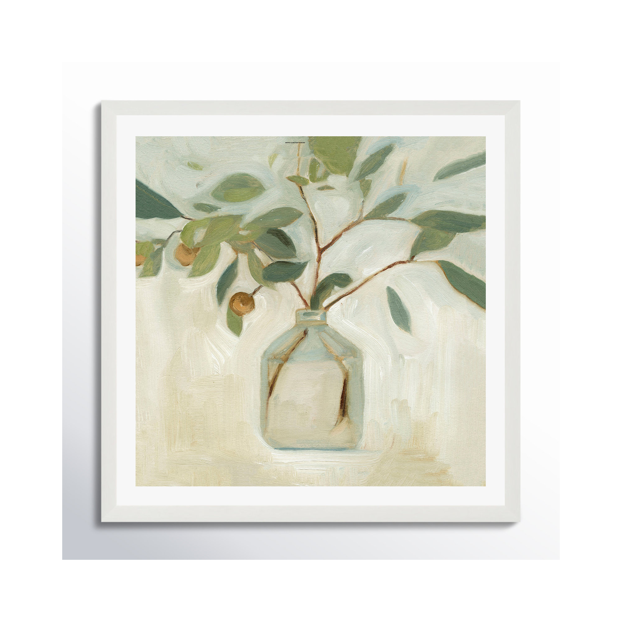 Neutral Arrangement I, White, 30"H x 30"W