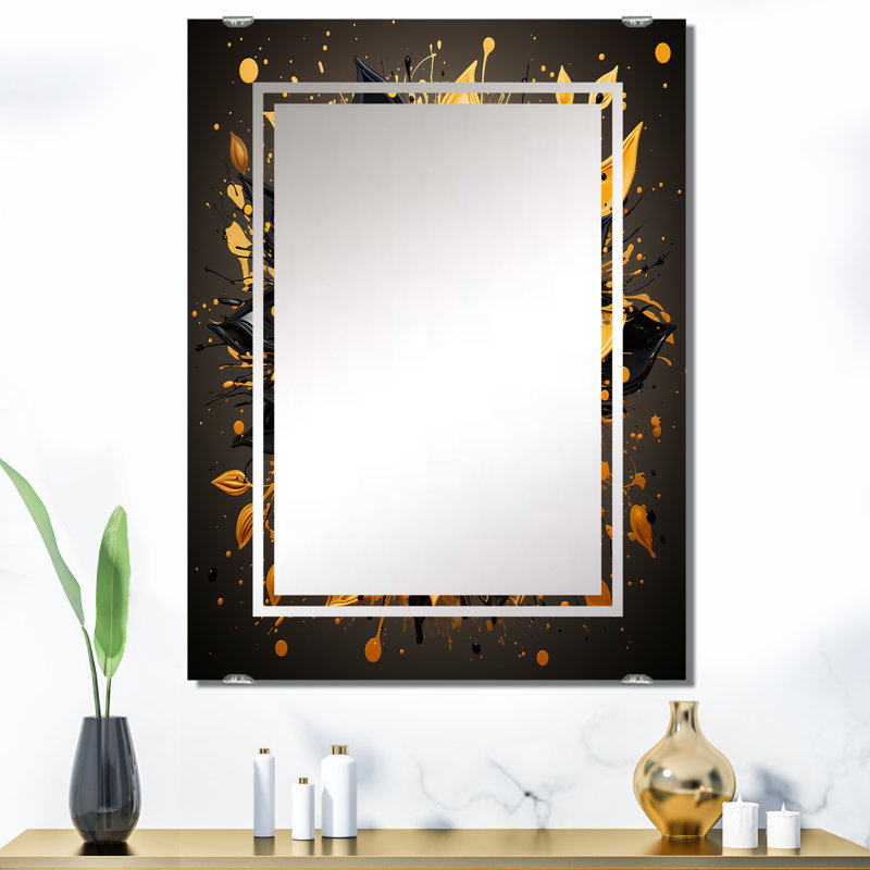 Miroir mural Cultrera - Boho Mandala MIR141558, 40 po x 30 po