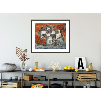 «Lake Ghost» par Paul Klee, impression giclée sur cadre