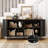 Jamyia Wood Sideboard with 2 Doors and Adjustable Shelves-1115707002-1134328740