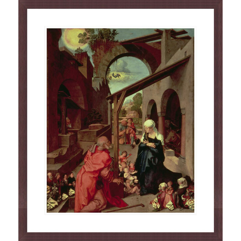 Retable Paumgartner par Albrecht Dürer, impression giclée sur cadre, H 27,75 po x l 23,5 po