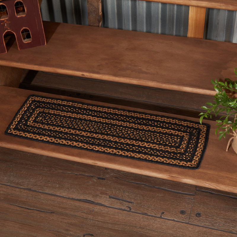 Tapis d'escalier Saco Country, Rectangle 8,5 po x 2 pi 3 po