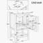 Base de meuble-lavabo simple H 33,5 po x l 20 po x P 15,5 po 20 po-100683291