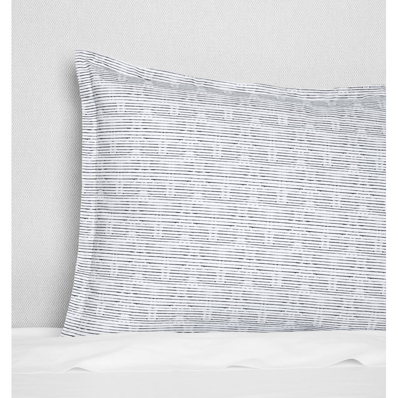 Arzano Striped Cotton Pillow Sham, Boudoir