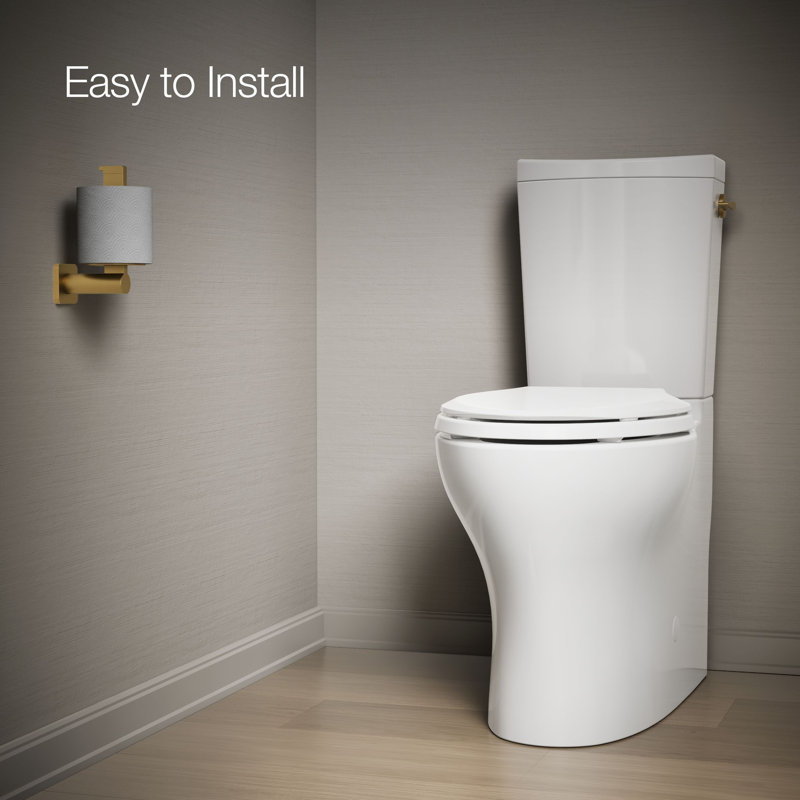 Dual-Flush Trip Lever, Right-Hand, Vibrant Brushed Moderne Brass