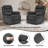 Upholstered Brezzy Recliner-1868502592