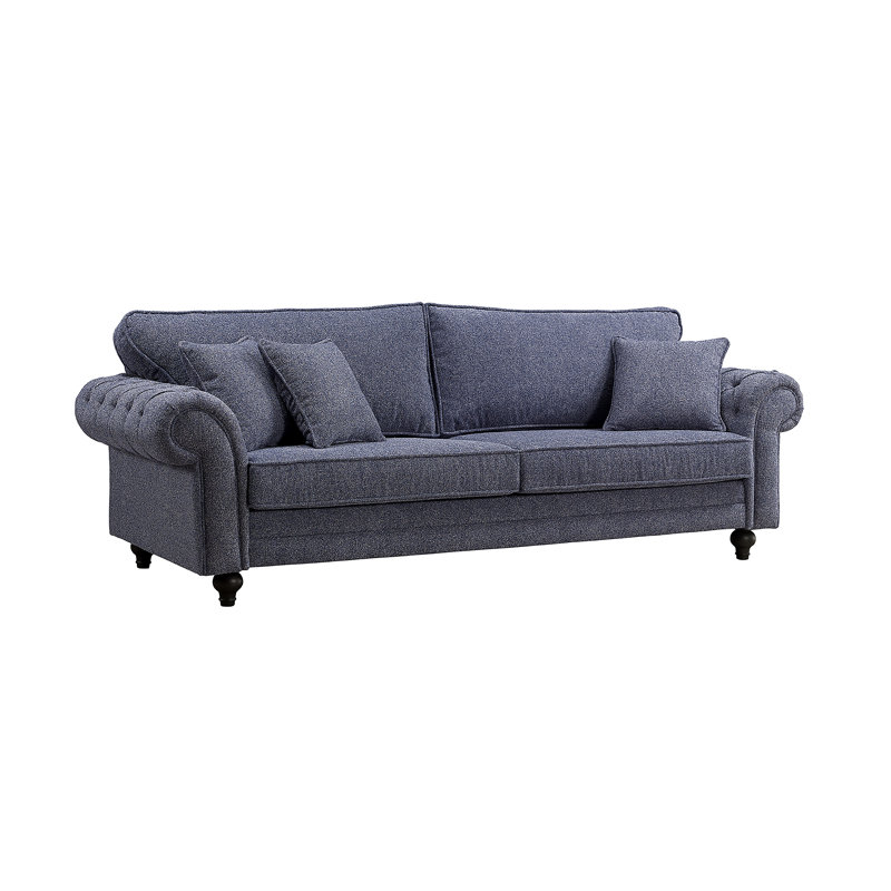 Sofa, 4, Blue