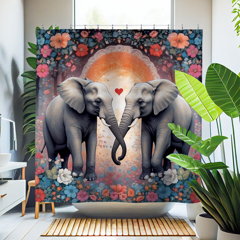 Floral Shower Curtain