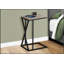 Table d'appoint en forme de C, pour utilisation finale ou latérale, conception moderne pour le salon et la chambre à coucher, peu encombrante et élégante-614849105