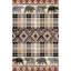 Tapis gris / brun Misk-51386946