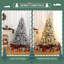 Arbre de Noël artificiel enneigé 6 pi