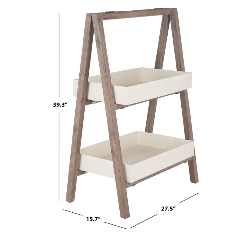 Support pour plante Auttenberg, Beige, H 39,3 po x l 27,5 po x P 15,7 po