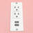 Kulig Height Adjustable Standing Desk with USB Interfaces And US Standard Sockets