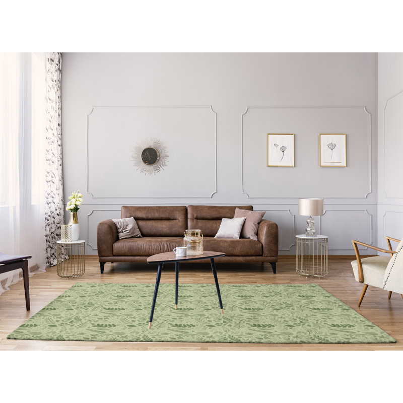Chenille Floral Indoor Rug, Rectangle 9' x 12'