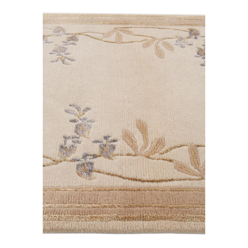 Tapis de couloir beige clair Iniguez