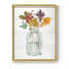 «Harvest Home Leaves II», reproduction encadrée - bois massif-1025088134