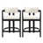 Beige Boucle Seat/Black Frame