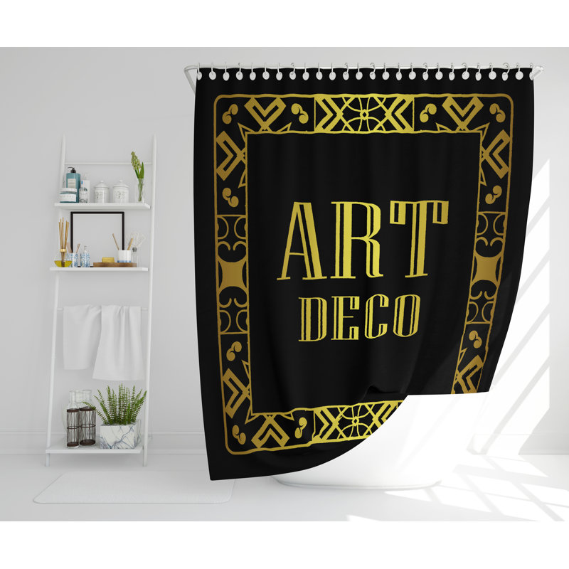 Izora Polyester Shower Curtain Set, 177cm H x 177cm W