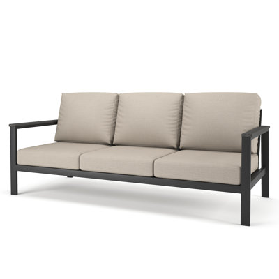 Townsend 80.3" Wide Outdoor Patio Sofa with Sunbrella® Cushions