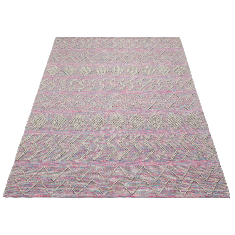 Tapis unique gris de 6 pi 1 po x 9 pi 4 po Dedera