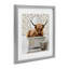 Impression encadrée sous verre Cottage Bovins Bath Time, conception par CAD Designs-72739762-72739767