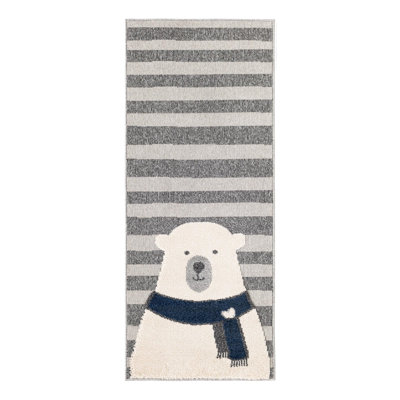 Unique Loom Snowman Whimsy Kids Rug