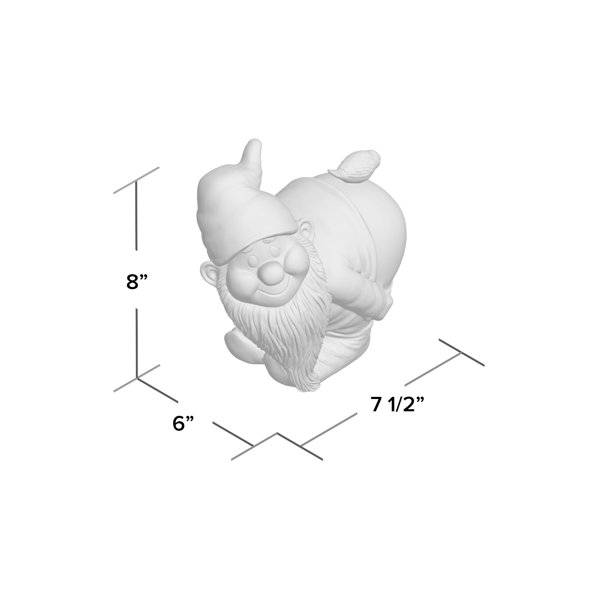 Gnomo Da Giardino Loonie Moonie - Statuetta Divertente Con Sedere All'Aria, 20.25cm - Foto 9