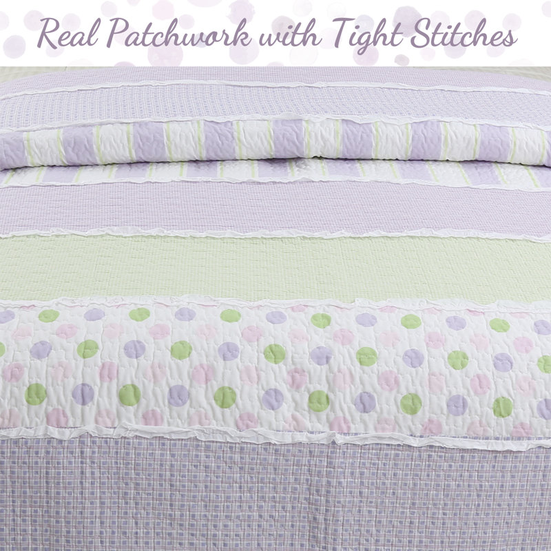 BB2022-074 Cotton Quilt, Twin Quilt + 1 Standard Sham