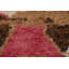 Tapis oriental marocain abstrait en peluche 8 x 11