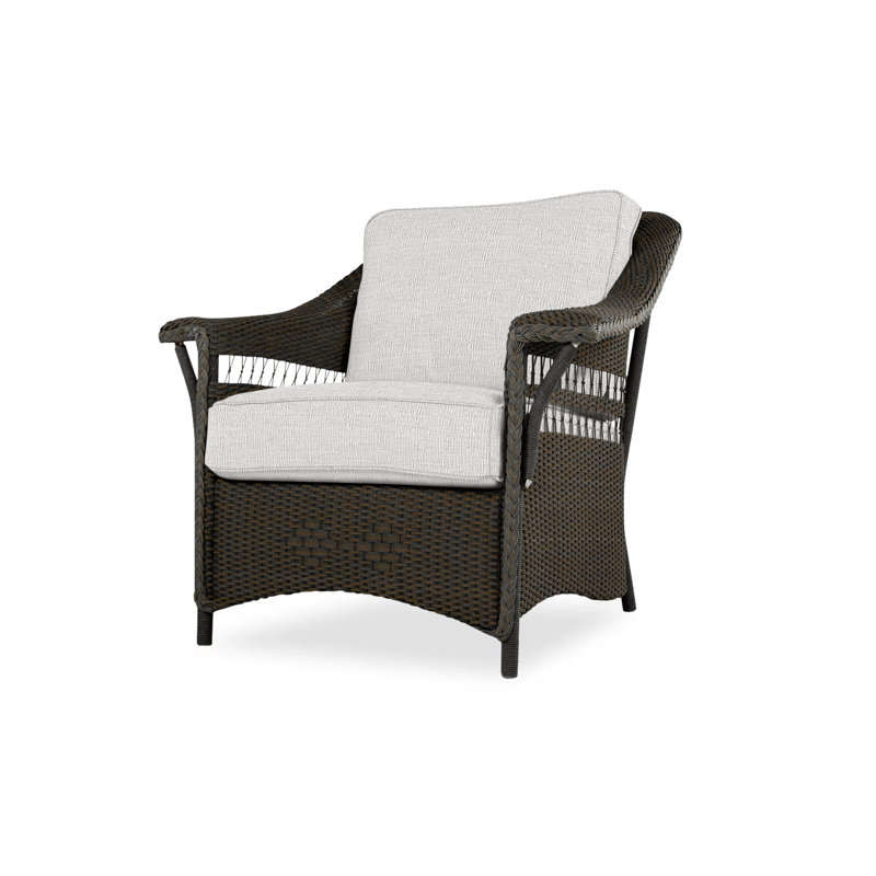 Nantucket Outdoor Lounge Chair, Remy Shadow, Mink