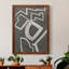 Abstract Maze III - Peinture sur toile encadrée-677655824-677655827