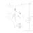 Dual Shower Head - 10 Inch Wall Mounted Square Shower System With Rough-In Valve-122404624