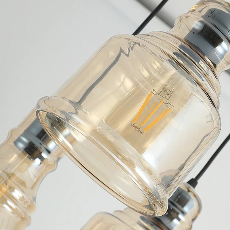 Tresckow 8 - Light Dimmable Cylinder Chandelier