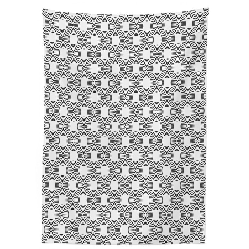 Circle Tablecloth, 70" L x 52" W