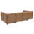 Barnwell Faux Leather U-Shaped Sectional-358446840-372726206