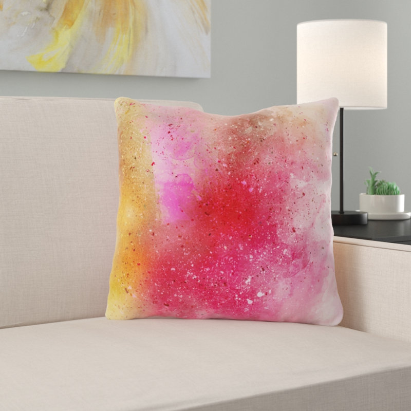 Coussin décoratif Miramontes, Intérieur, Microsuède