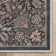 Asha Liana Charcoal Grey Custom Size Hallway Stair Runner - Vintage Persian Oriental Low Pile Carpet