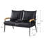 Ukiah 2 Seater Faux Leather Sofa-1088721561