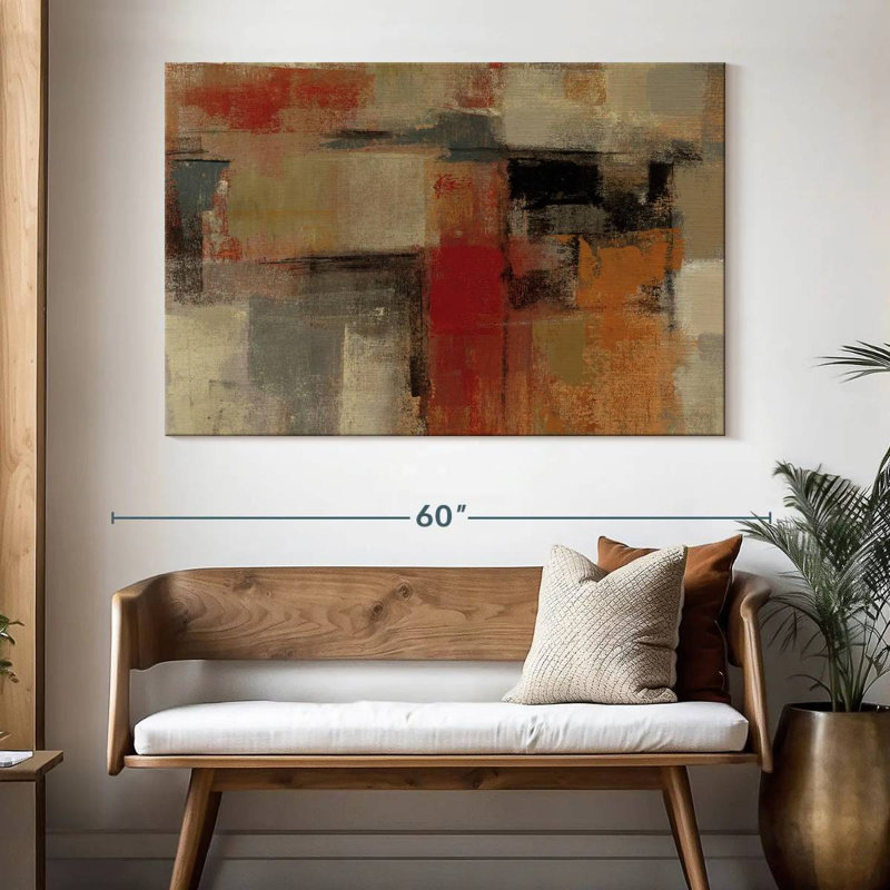 Avery Intersection Crop I, 34" H x 51" W