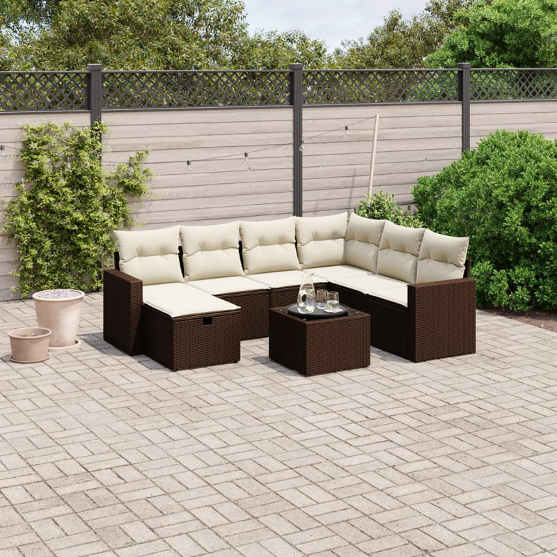 Ensemble de canapé de jardin Vidaxl