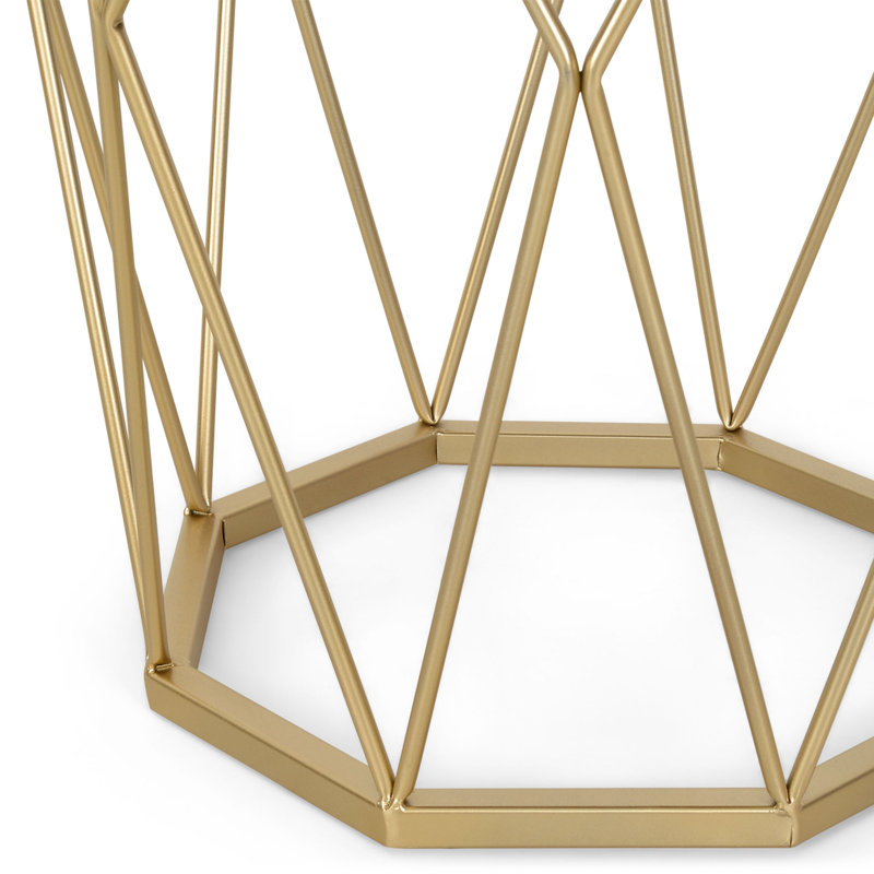 Elly Steel Accent Stool