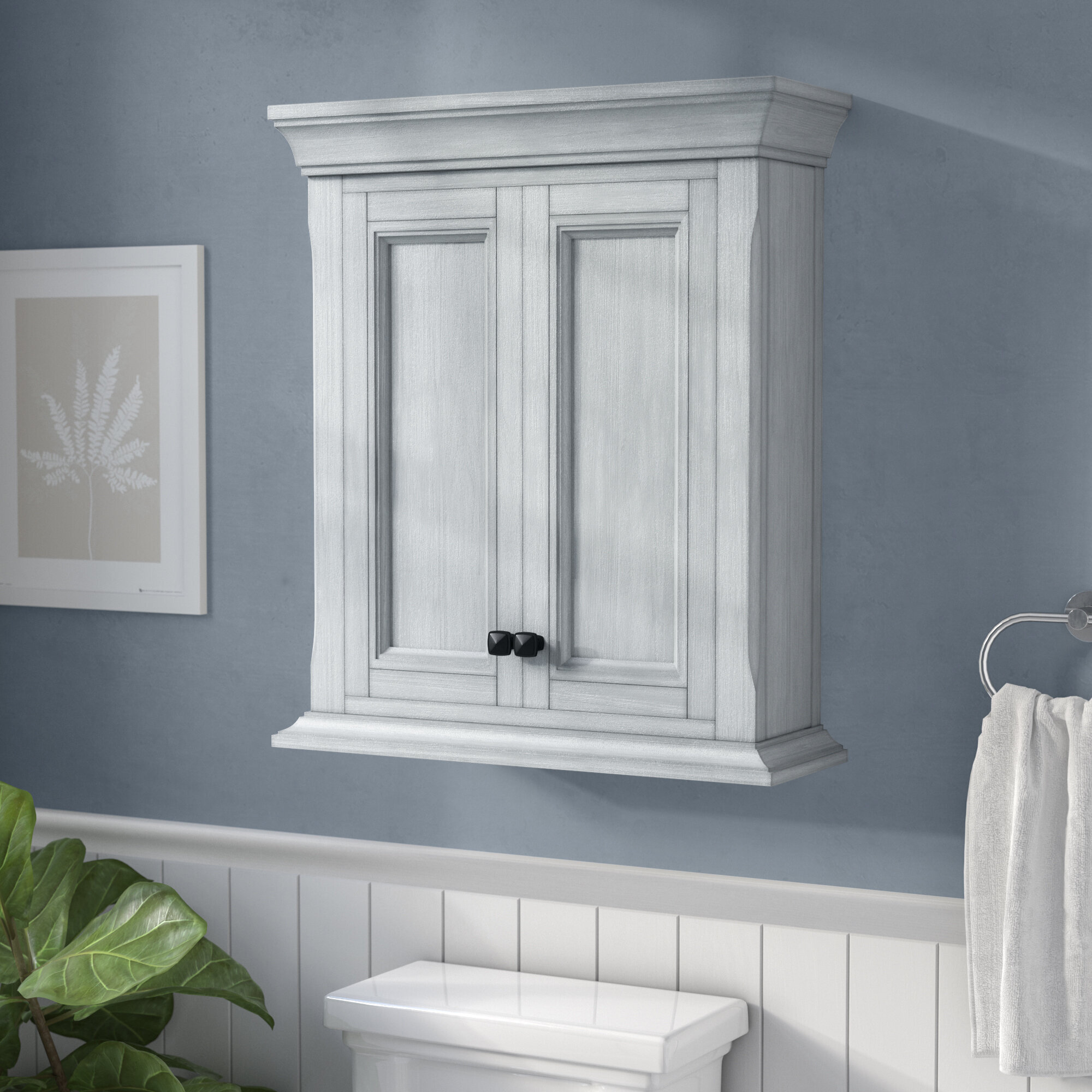 Red Barrel Studio® Horrel Wall Mount Toilet Paper Holder & Reviews