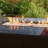 Alaira Rectangle Steel Propane Smokeless Fire Pit