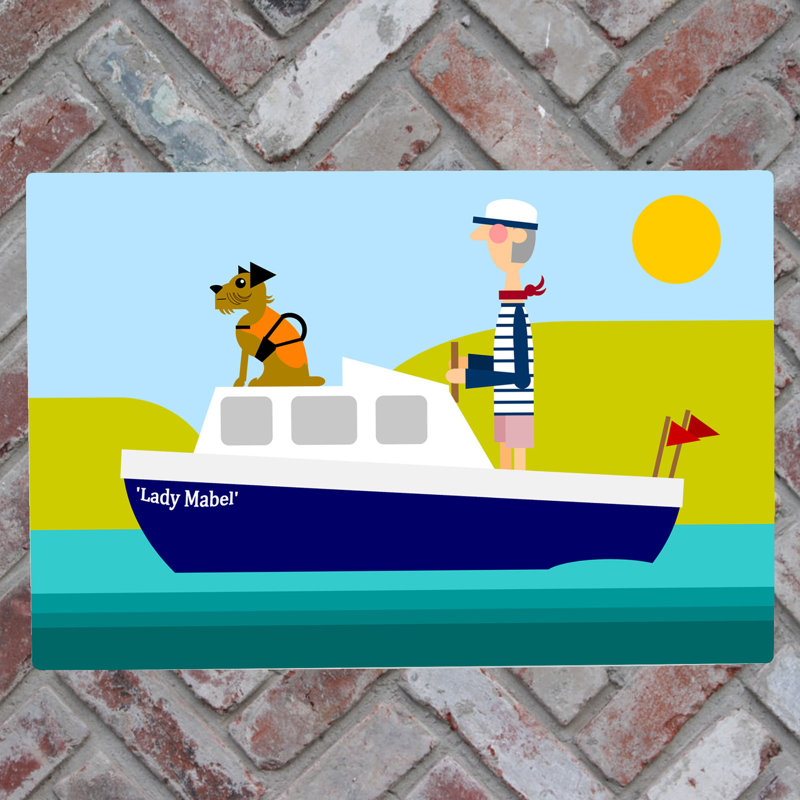 Katie Pearson Nautical & Beach Wall Decor on Ceramic