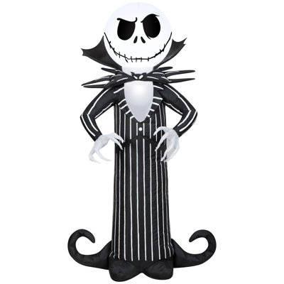 Airblown Jack Skellington with Stylized Collar Disney