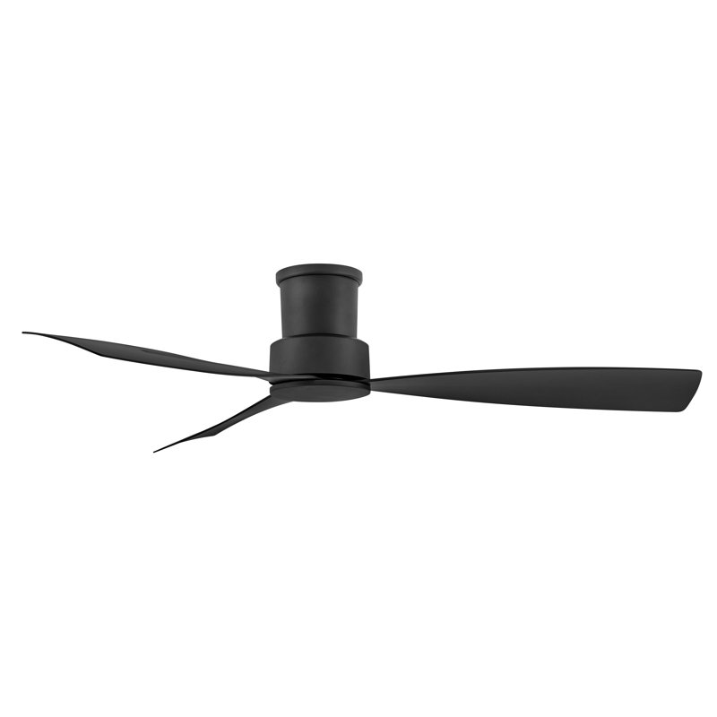 Ventilateur intelligent DEL Hinkley, Noir mat