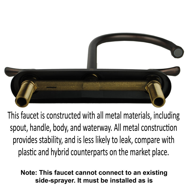 Laguna Brass Kitchen Faucet, Chrome