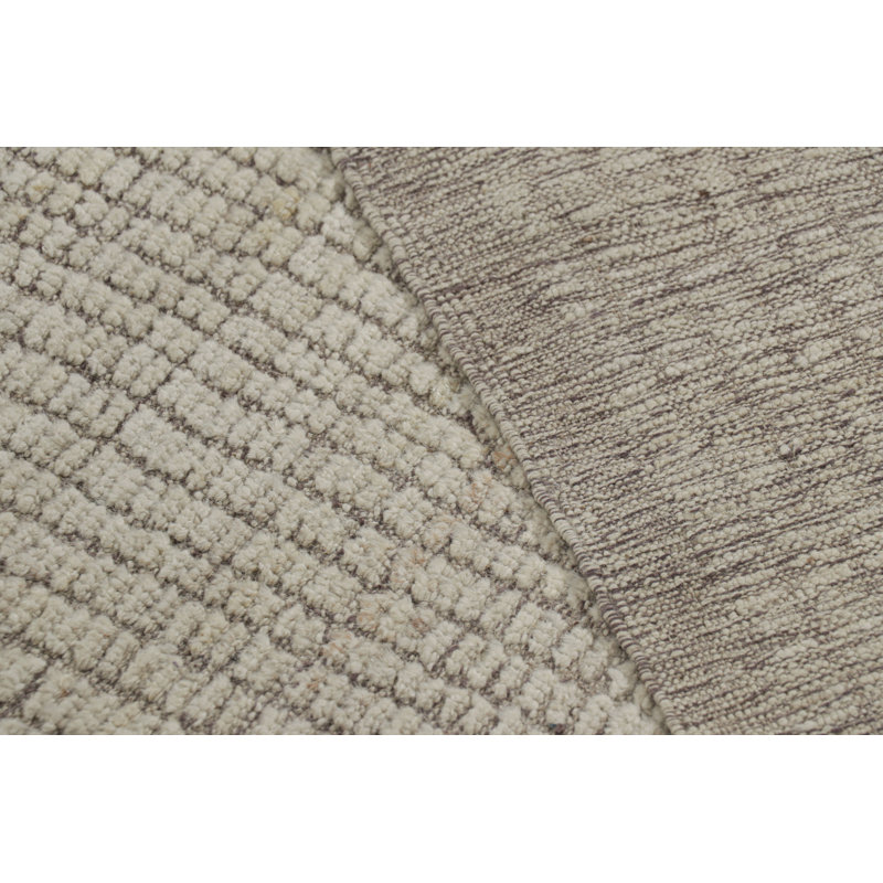 Rug & Kilim’S Extra-Long Kilim Runner Rug With White Textural Stripes And Striae, Runner 3'1" x 18'10"