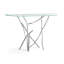 Brindille 52" W Glass Top Console Table-63460479
