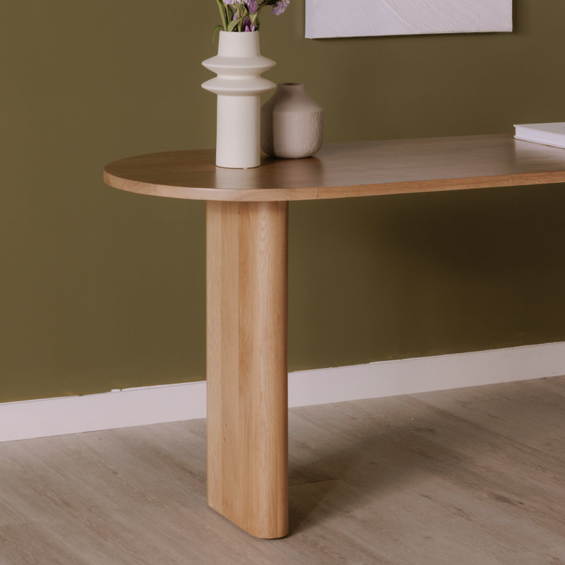 Theo Solid Wood Writing Desk